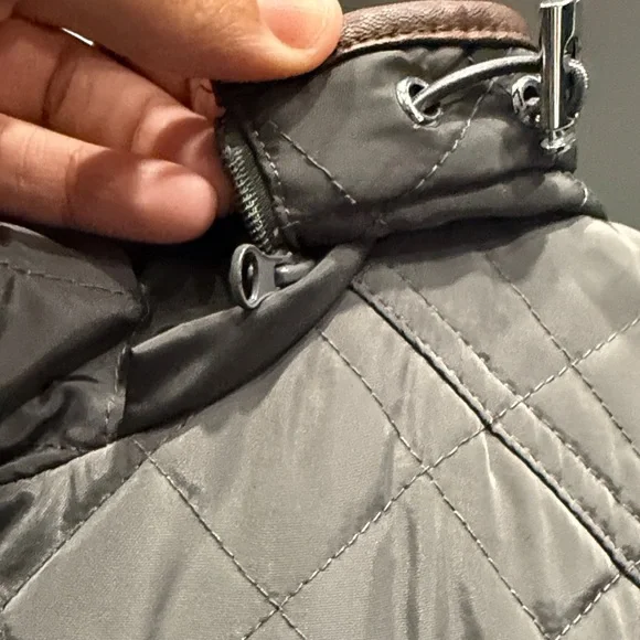 Ralph Lauren Quilted Brown Women's Puffer Coat Good Condition - Picture 5 of 16